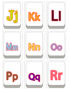 Ouvrir lettre alphabet &ndash;mini