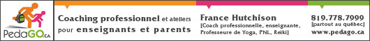 Coaching professinnel et ateliers pour enseignants et parents