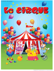 Affiche th&eacute;matique - Le cirque