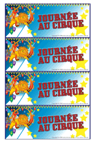 Ouvrir-billet cirque