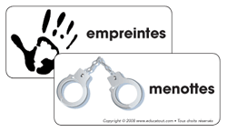 Activit&eacute;s langagi&egrave;res - &Eacute;tiquettes mots