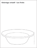 Ouvrir Coloriage cr&eacute;atif &ndash; les fruits)