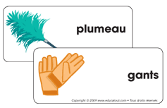 Ouvrir &eacute;tiquettes-mots &ndash; m&eacute;nage du printemps