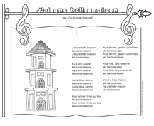 Ouvrir chanson &ndash; J&rsquo;ai une belle maison