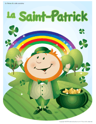 Affiche th&eacute;matique - La Saint-Patrick